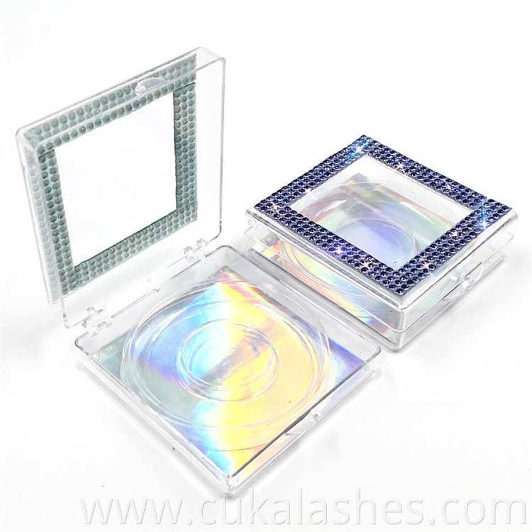 blue eyelash box